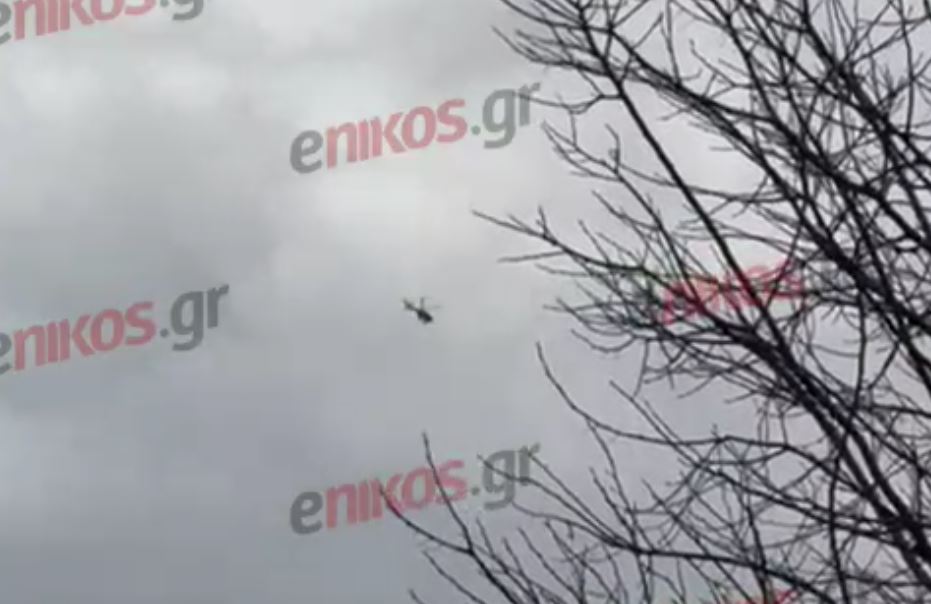 Συγκέντρωση στο Σύνταγμα: Ελικόπτερο της ΕΛ.ΑΣ. κάνει περιπολίες – ΒΙΝΤΕΟ
