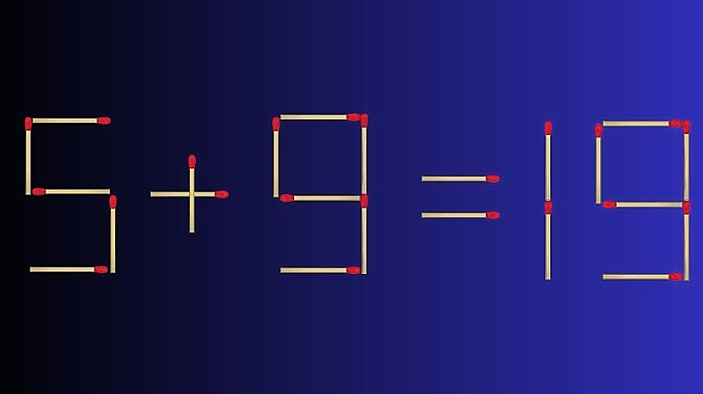 Τεστ IQ: Μπορείτε να διορθώσετε την ισότητα μετακινώντας μόλις 1 σπίρτο; Έχετε 10 δευτερόλεπτα;