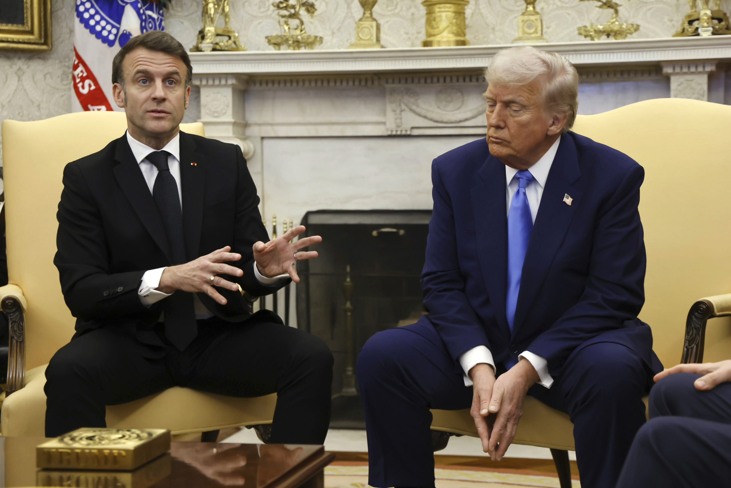 Live η συνέντευξη Τύπου Τραμπ – Μακρόν από τον Λευκό Οίκο