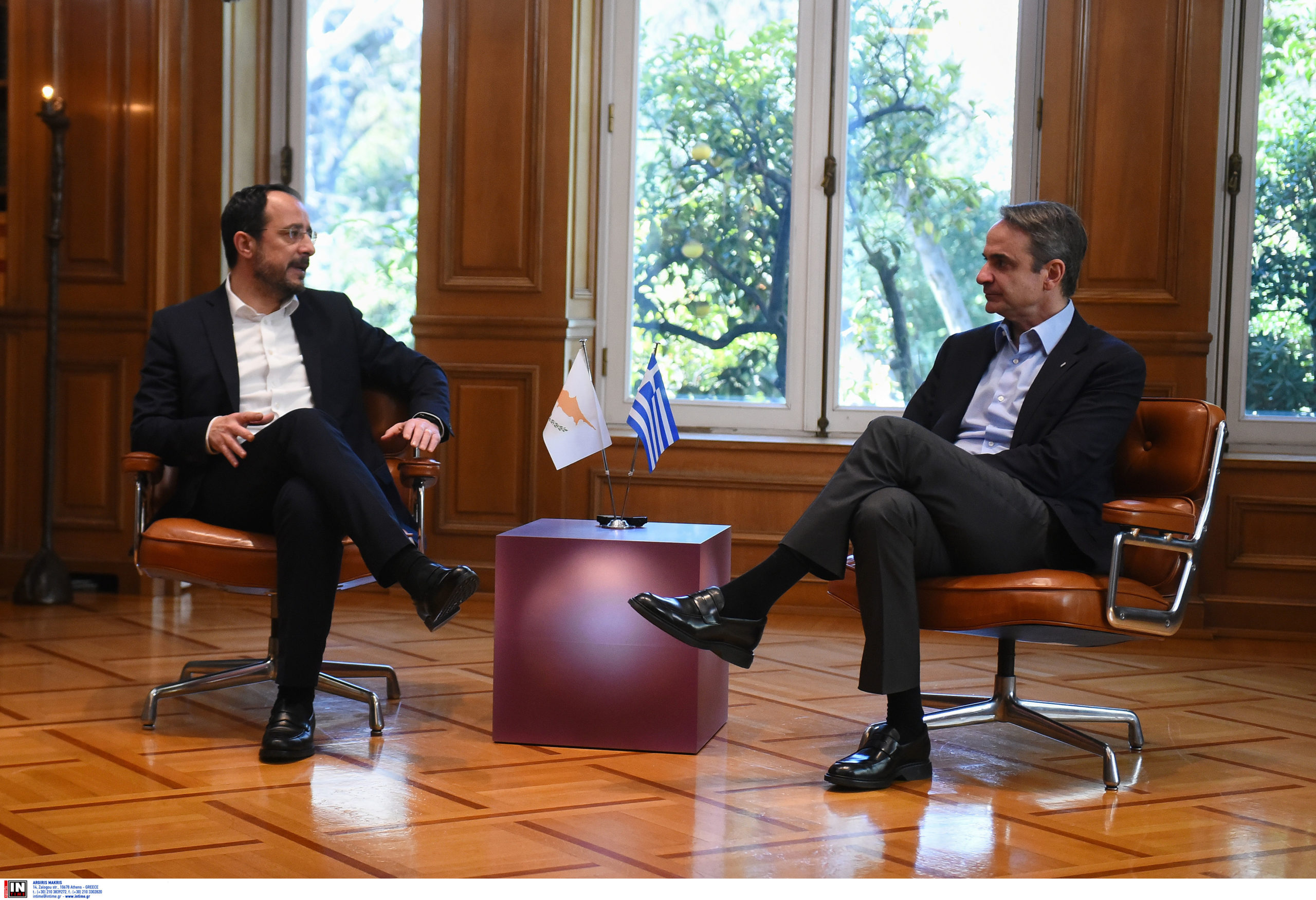 Μητσοτάκης – Χριστοδουλίδης: Το Κυπριακό και οι επενδύσεις στην ευρωπαϊκή άμυνα στο επίκεντρο της συνάντησης