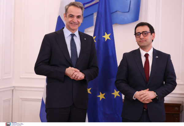 Συνάντηση Μητσοτάκη - Σεζουρνέ