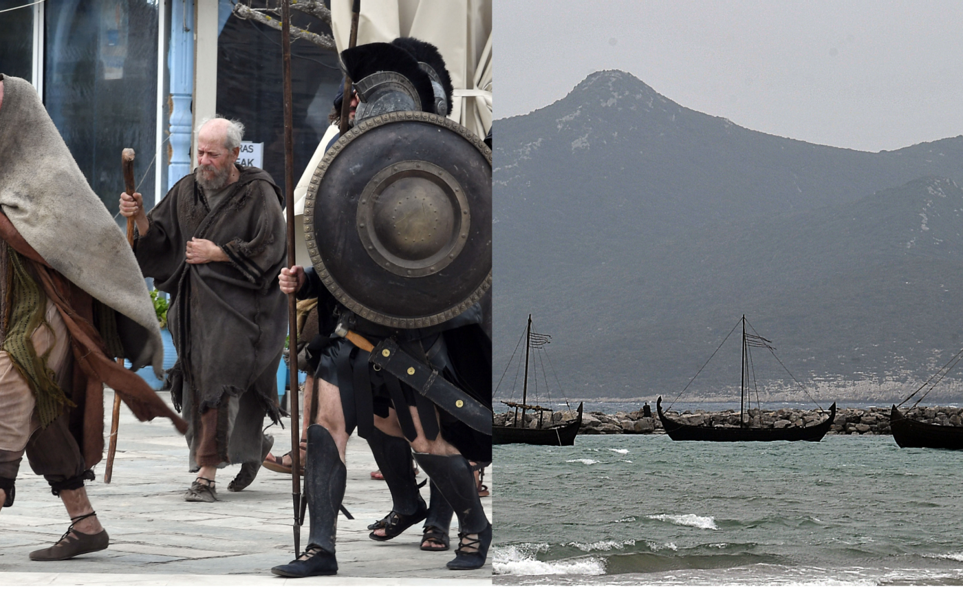 Οδύσσεια: Η Μεθώνη έχει μετατραπεί σε σκηνικό για την χολιγουντιανή ταινία