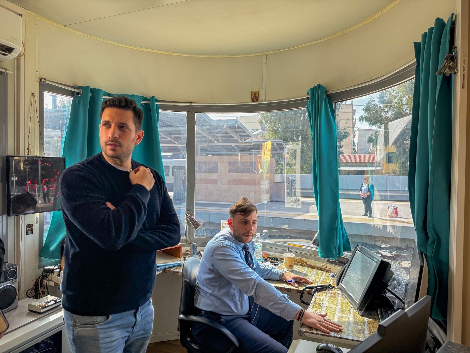 Κυρανάκης: Επισκέφθηκε το σταθμό Λαρίσης – Ενημερώθηκε για τις συνθήκες εργασίας και για τα συστήματα ασφαλείας