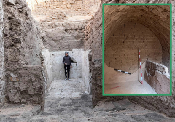 Εκπληκτική ανακάλυψη των αρχαιολόγων σε ιερό βουνό - Ο άγνωστος βασιλικός τάφος με τις εντυπωσιακές επιγραφές για δύο θεές