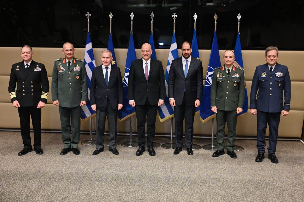 τελετή παράδοσης παραλαβής υπουργείο Εθνικής Άμυνας