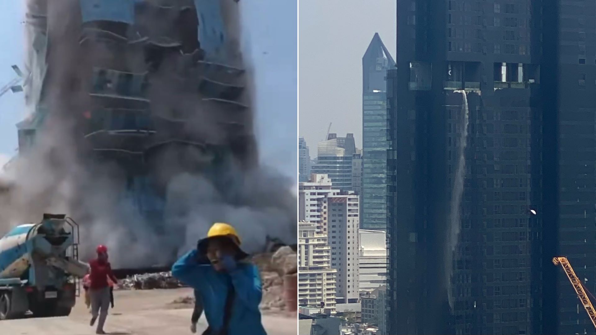 Ισχυρός σεισμός 7,7 βαθμών στην Μιανμάρ: Κατέρρευσε κτίριο στην Μπανγκόκ και πισίνες μετατράπηκαν σε «καταρράκτες» – Δείτε βίντεο