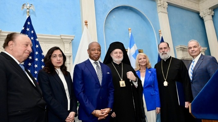 Ελπιδοφόρος: Ευγνώμων για την αναγνώριση από την πόλη της Νέας Υόρκης της επετείου της Επανάστασης του 1821