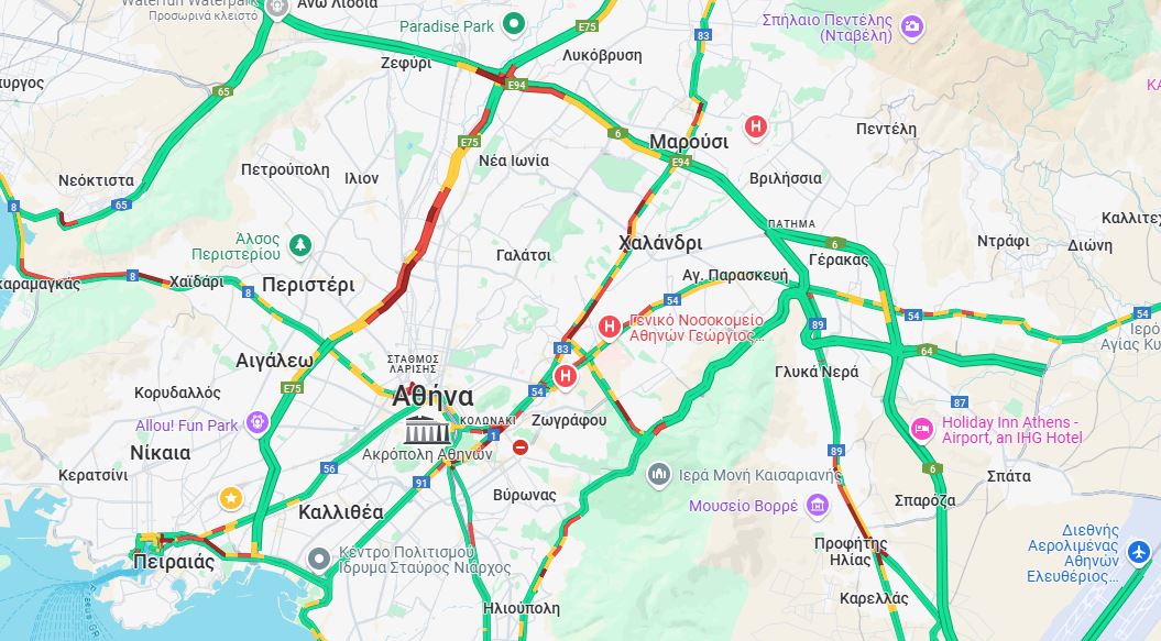 Ο Χάρτης της κίνησης