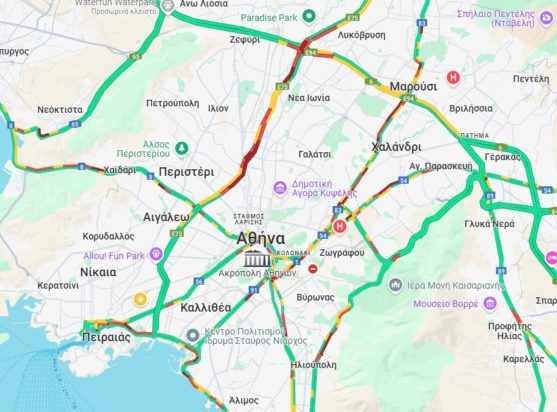 Ο χάρτης της κίνησης