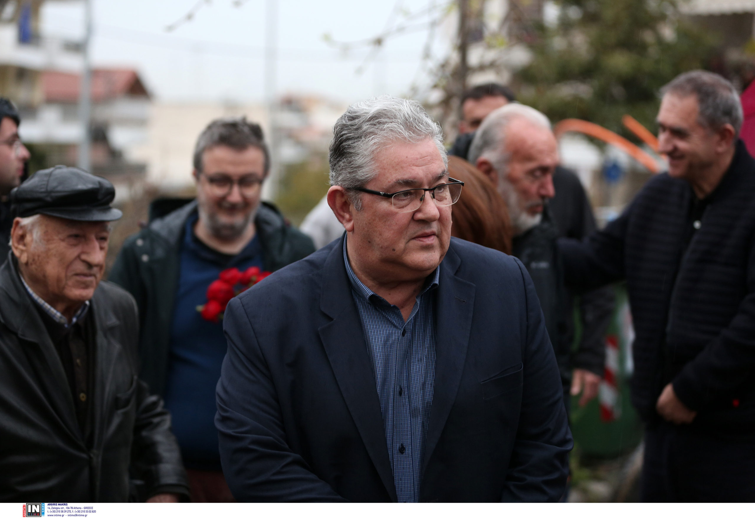 Δημήτρης Κουτσούμπας: Επισκέφτηκε το Πάρκο Εθνικής Αντίστασης στις Συκιές