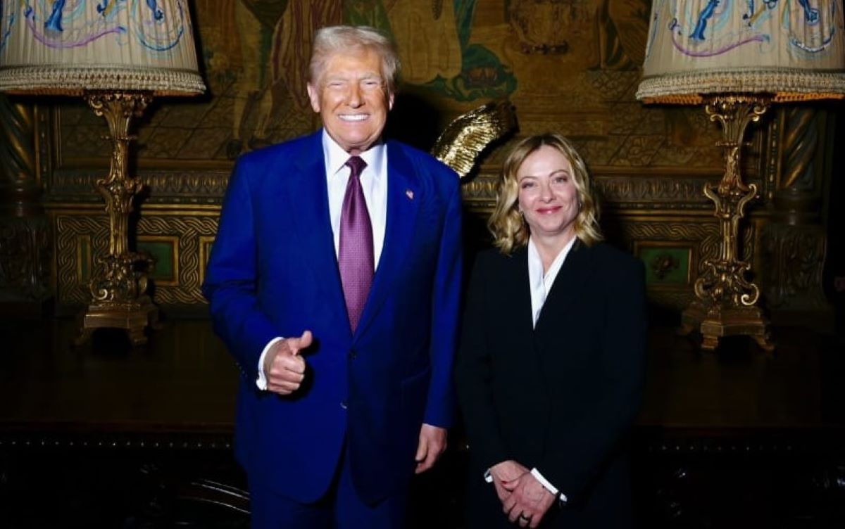 Τζόρτζια Μελόνι Ντόναλντ Τραμπ