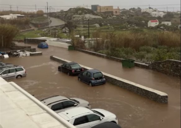 Μύκονος, κακοκαιρία