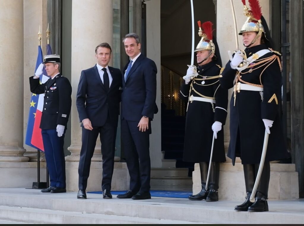 Μητσοτάκης Μακρόν