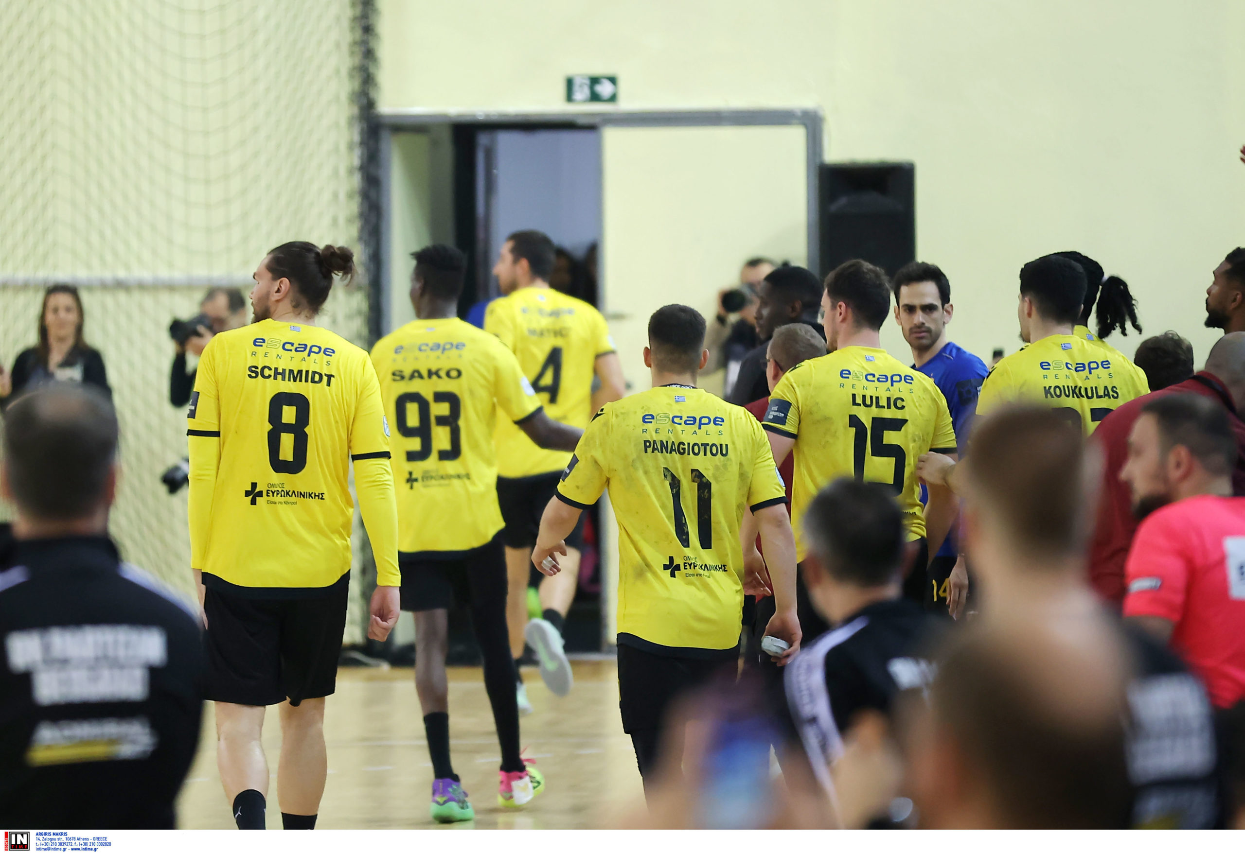 Χάντμπολ, Παρτιζάν, ΑΕΚ