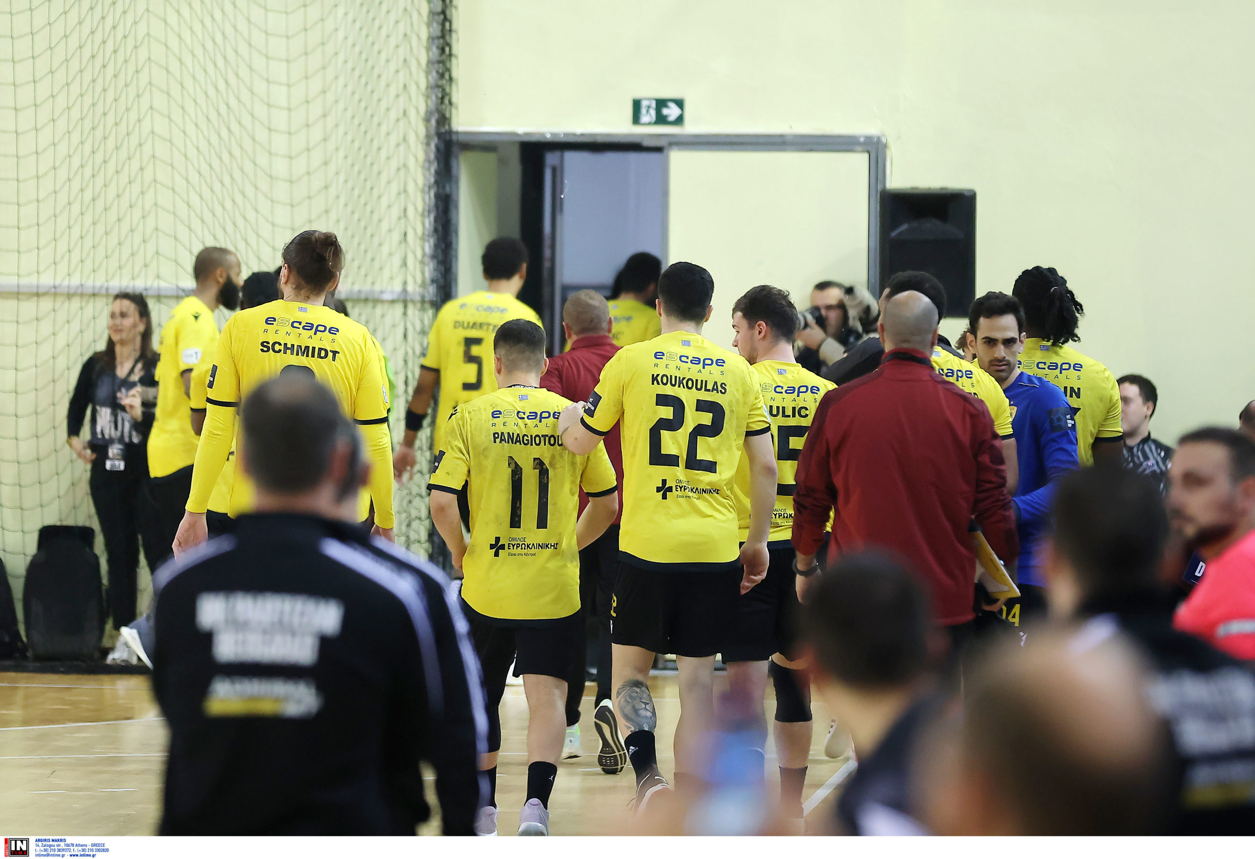 Χάντμπολ, Παρτιζάν, ΑΕΚ