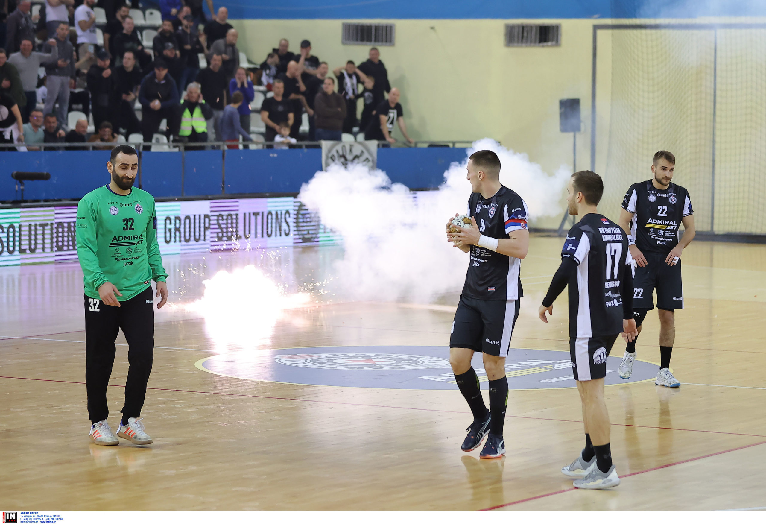 Χάντμπολ, Παρτιζάν, ΑΕΚ