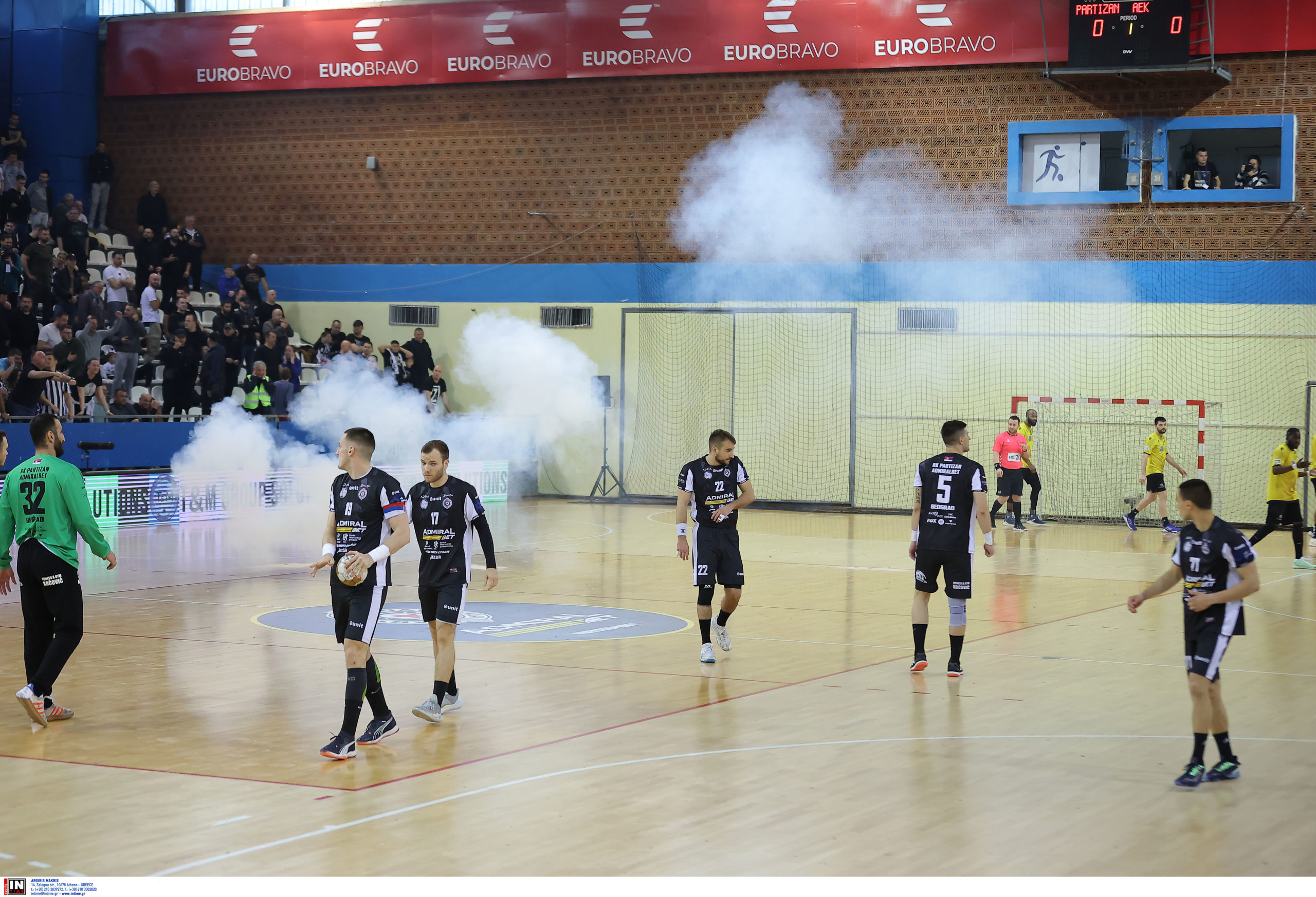 Χάντμπολ, Παρτιζάν, ΑΕΚ