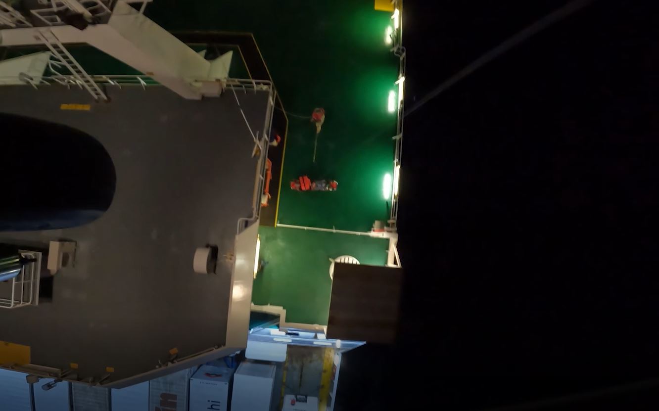 Επιχείρηση μεταφοράς Τούρκου ναυτικού με ελικόπτερο του Πολεμικού Ναυτικού – BINTEO