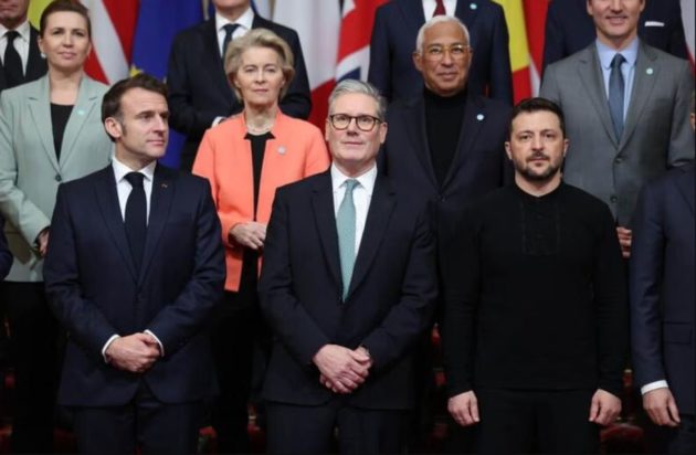 Εμανουέλ Μακρόν Κιρ Στάρμερ Βολοντίμιρ Ζελένσκι Ούρσουλα φον Ντερ Λάιεν Κάγια Κάλας Αντόνιο Κόστα