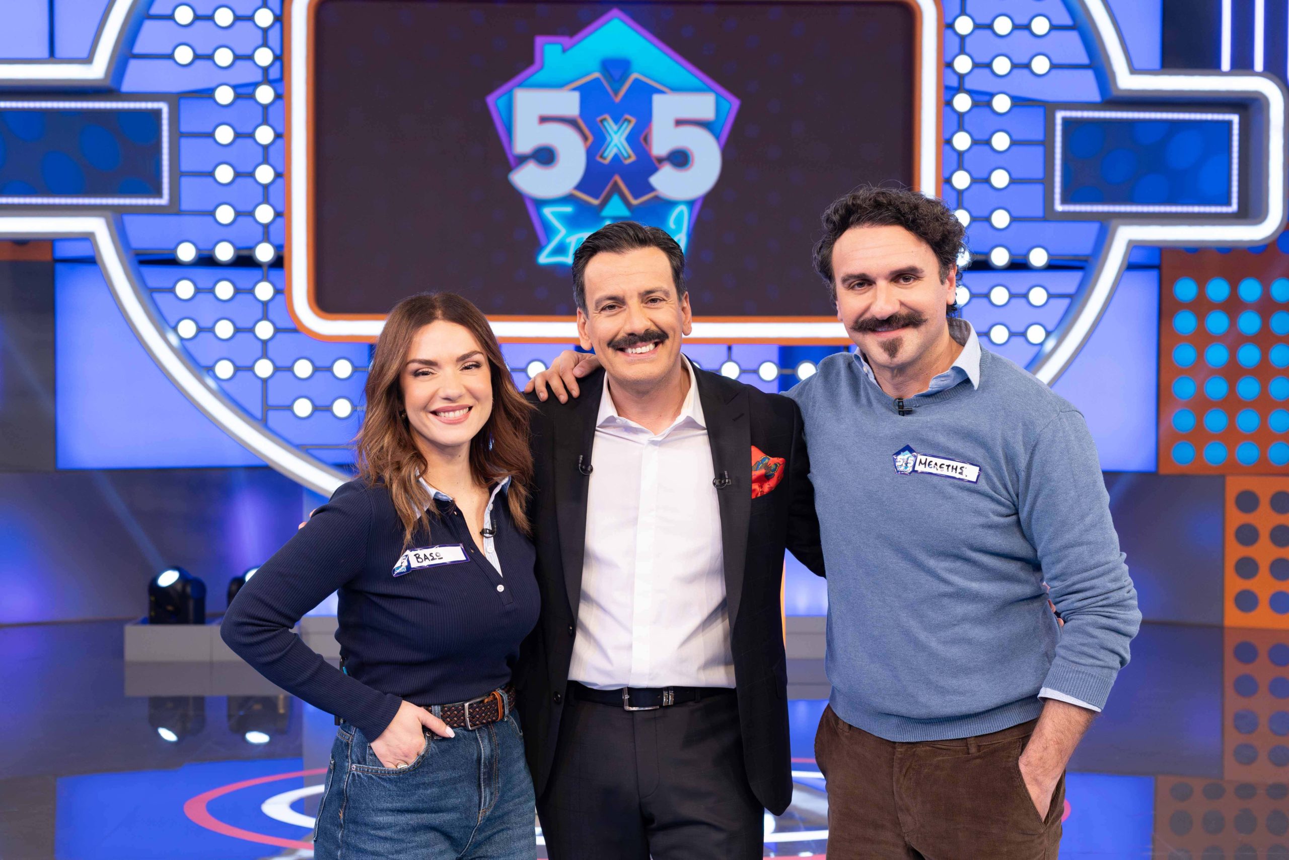 «5X5» ΣΠΕΣΙΑΛ: Ο Θάνος Κιούσης υποδέχεται τον Μελέτη Ηλία και τη Βάσω Λασκαράκη