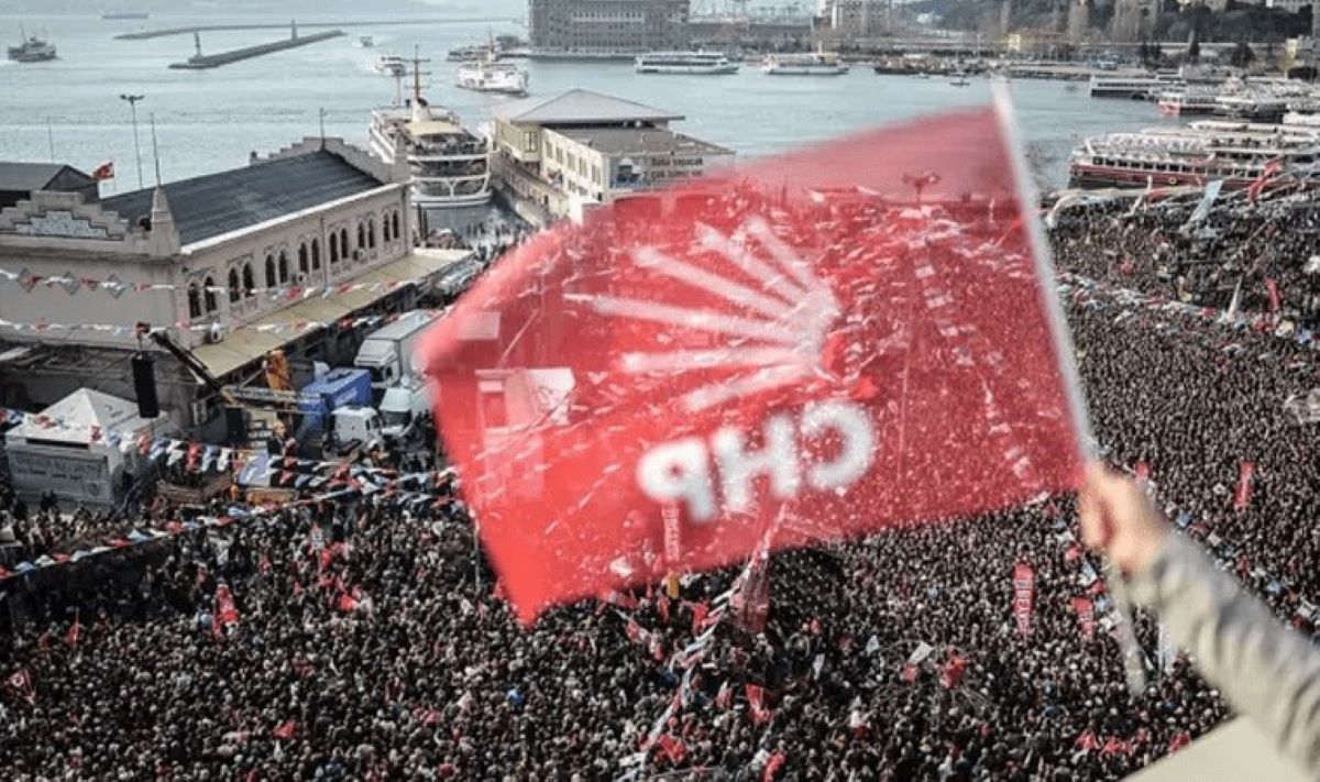 Τουρκία διαδήλωση Ρεπουμπλικανικό Λαϊκό Κόμμα