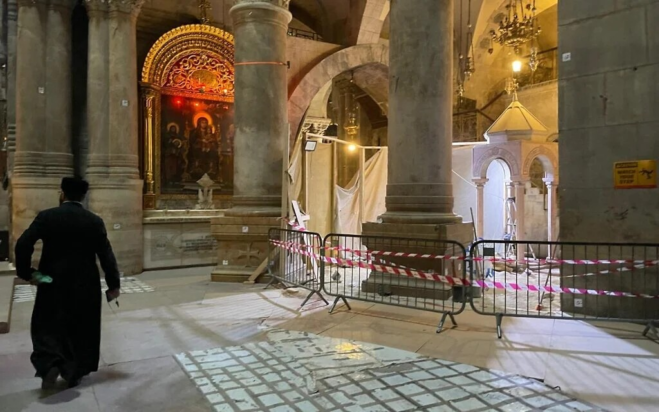 Η Εκκλησία του Πανάγιου Τάφου.