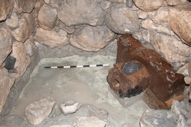 Η ξύλινη δομή στο Oymaağaç Höyük/Nerik. Φωτογραφία: D.P. Mielke / Oymaağaç Project