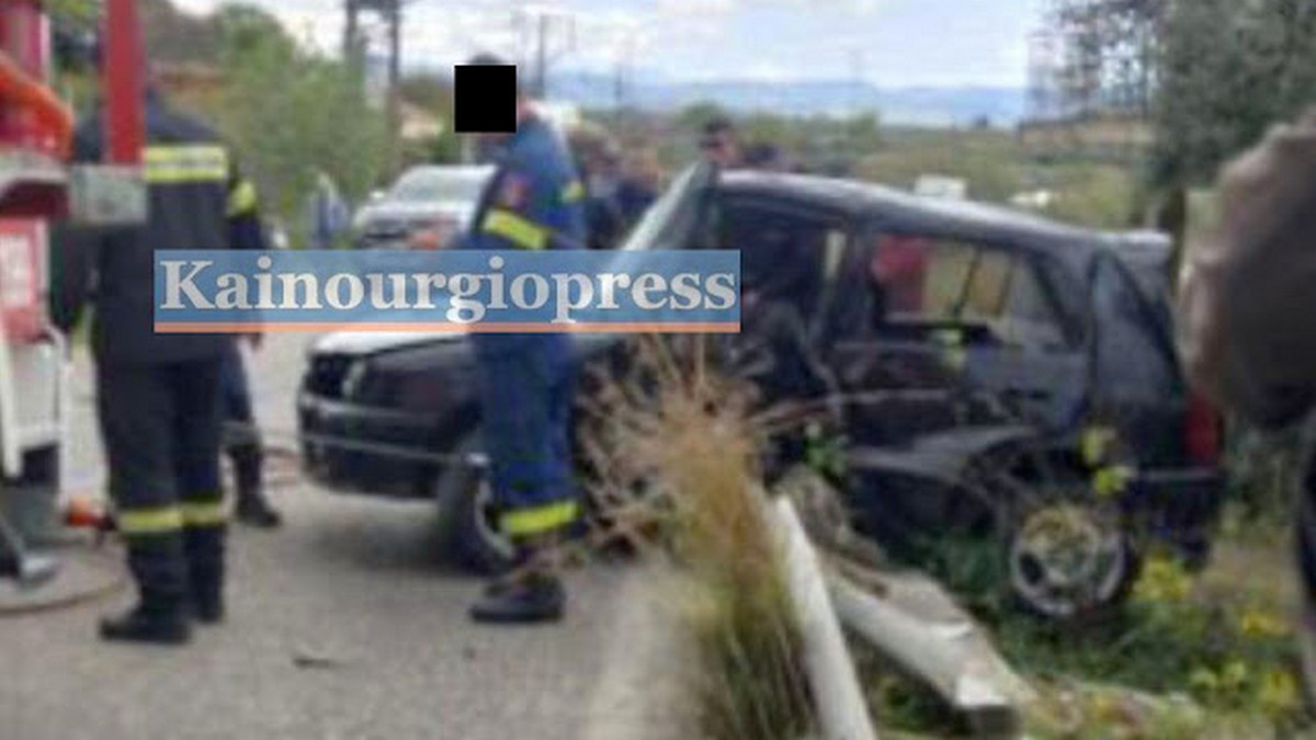 Αγρίνιο: Τροχαίο με έναν τραυματία στην Παραβόλα – Το αυτοκίνητο κατέληξε σε χωράφι