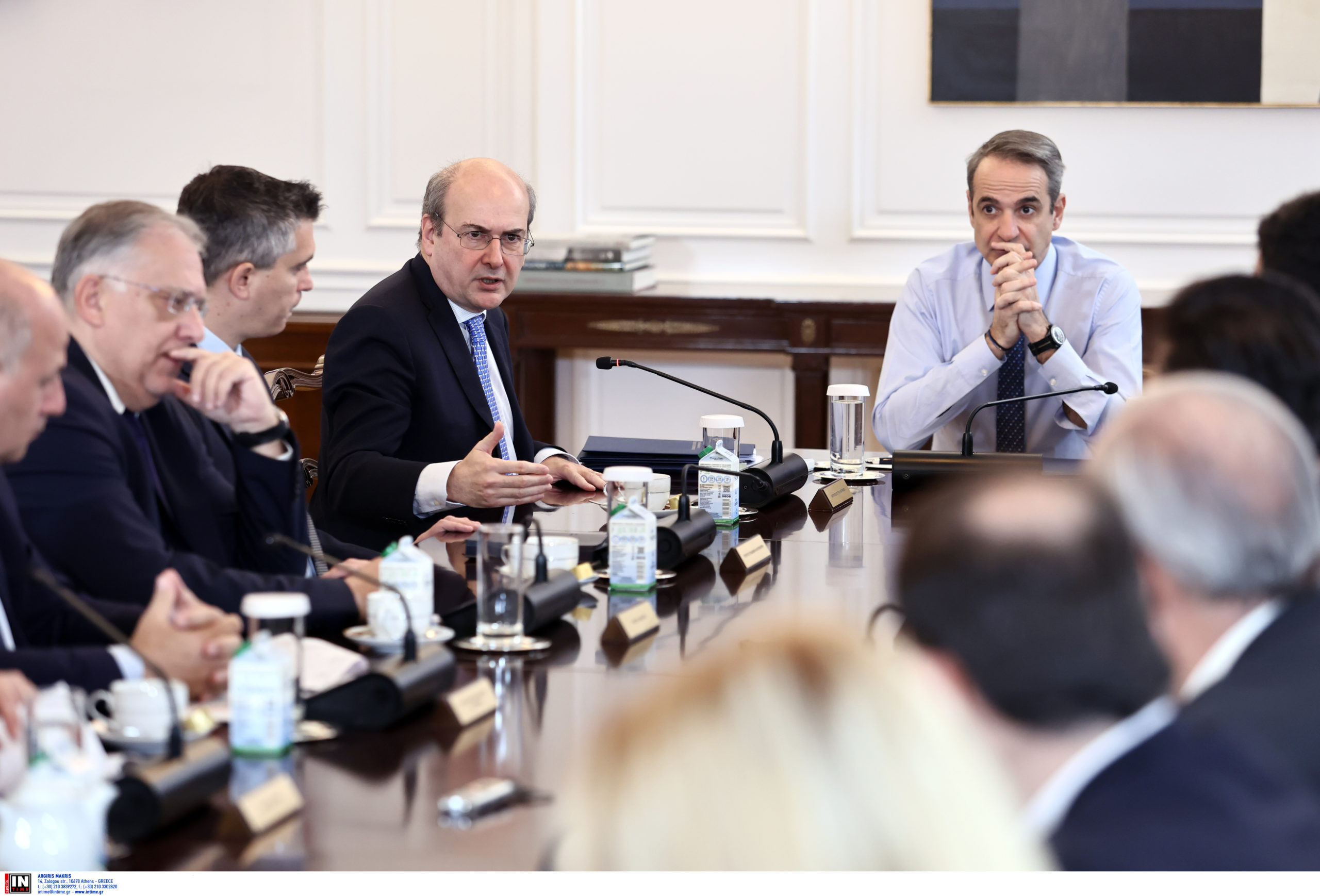 Η εισήγηση του Κυριάκου Μητσοτάκη στο Οικονομικό Συμβούλιο που συνεδριάζει για τους δασμούς του Τραμπ