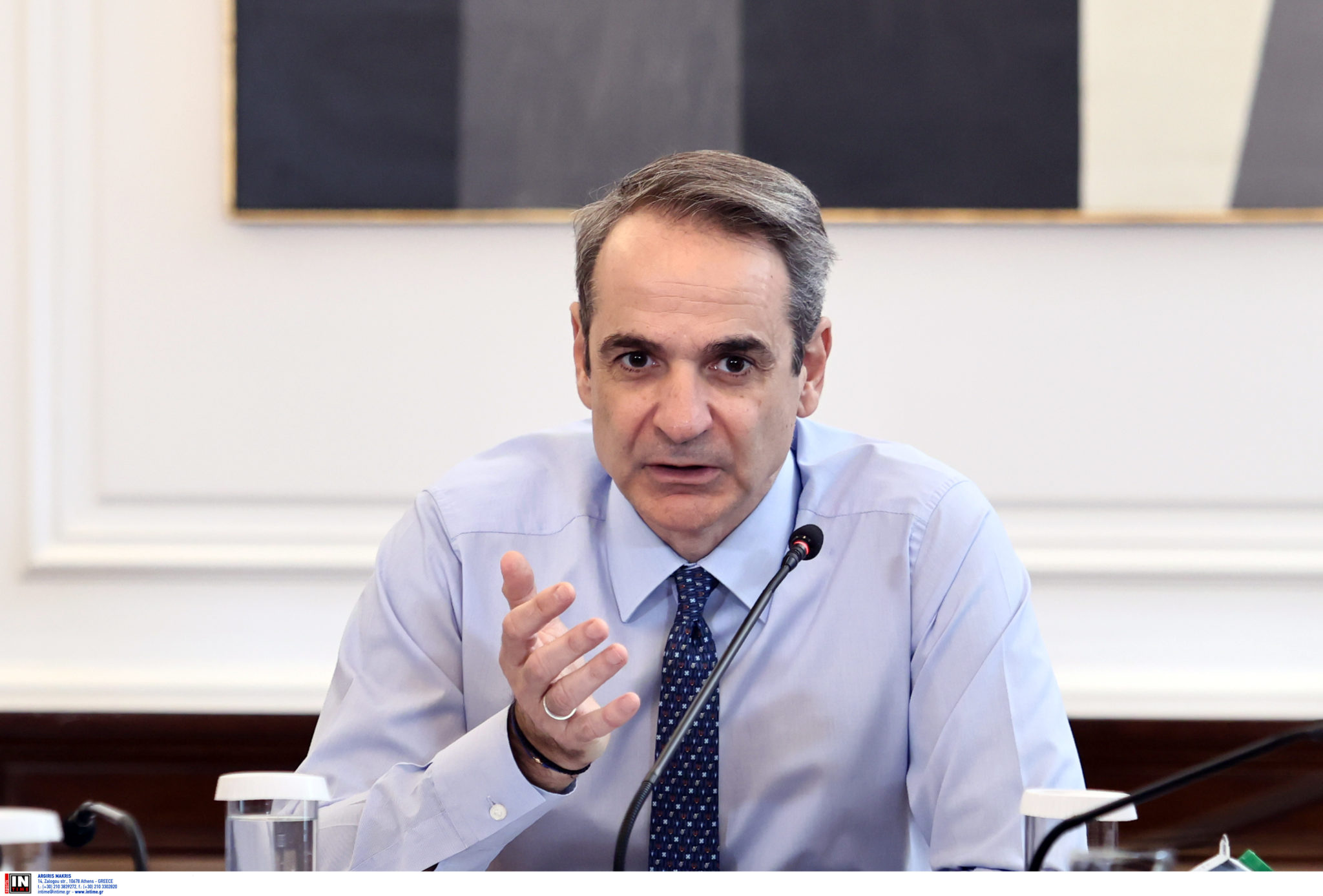 Η εισήγηση του Κυριάκου Μητσοτάκη στο Οικονομικό Συμβούλιο που συνεδριάζει για τους δασμούς του Τραμπ