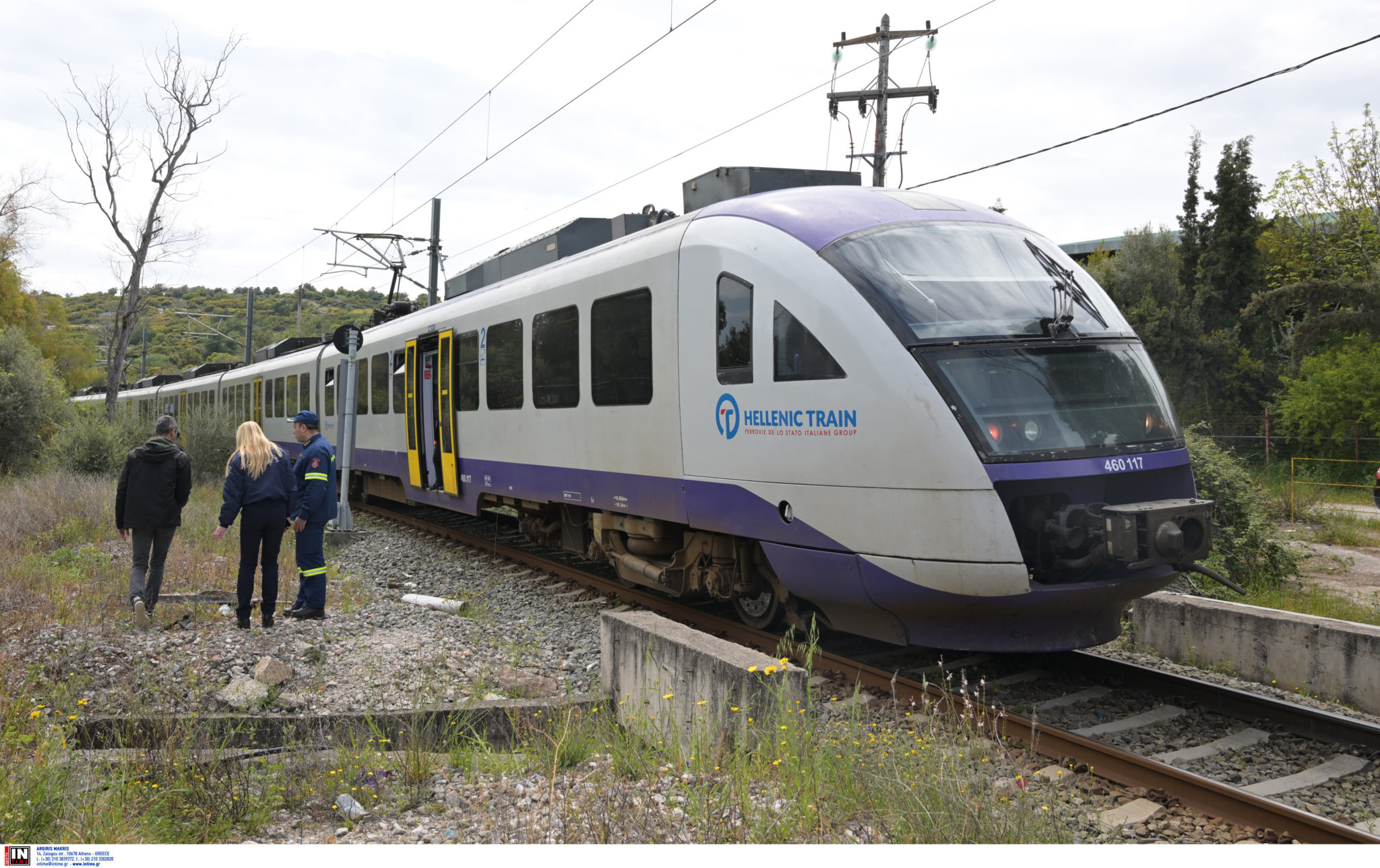 Εύβοια: Οι πρώτες εικόνες από τη σύγκρουση τρένου με φορτηγό στο Βαθύ Αυλίδας