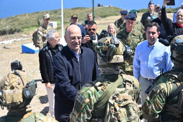 Νίκος Δένδιας Παναγιά Οινουσσών