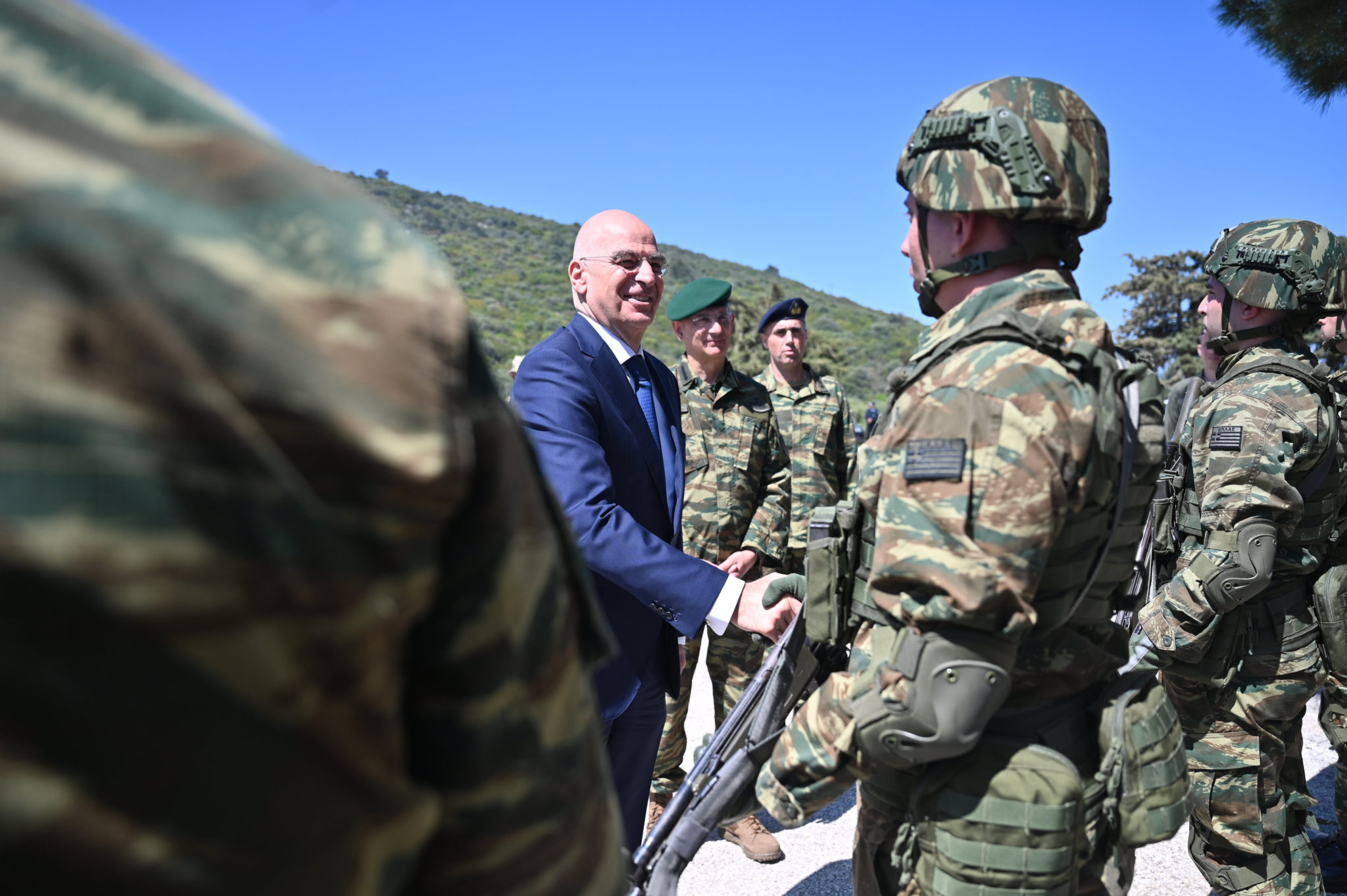 Νίκος Δένδιας, Λέσβος