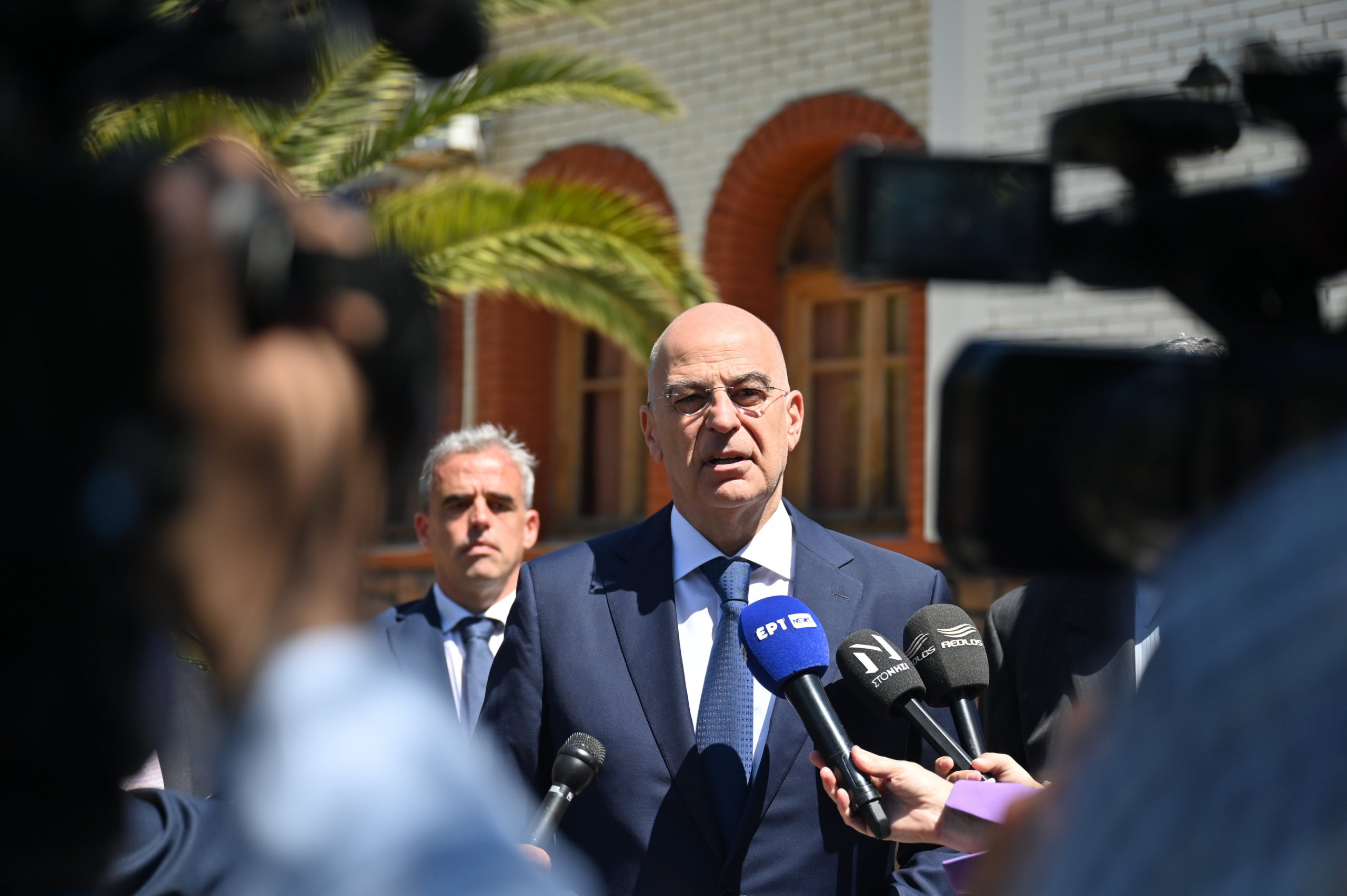 Νίκος Δένδιας, Λέσβος