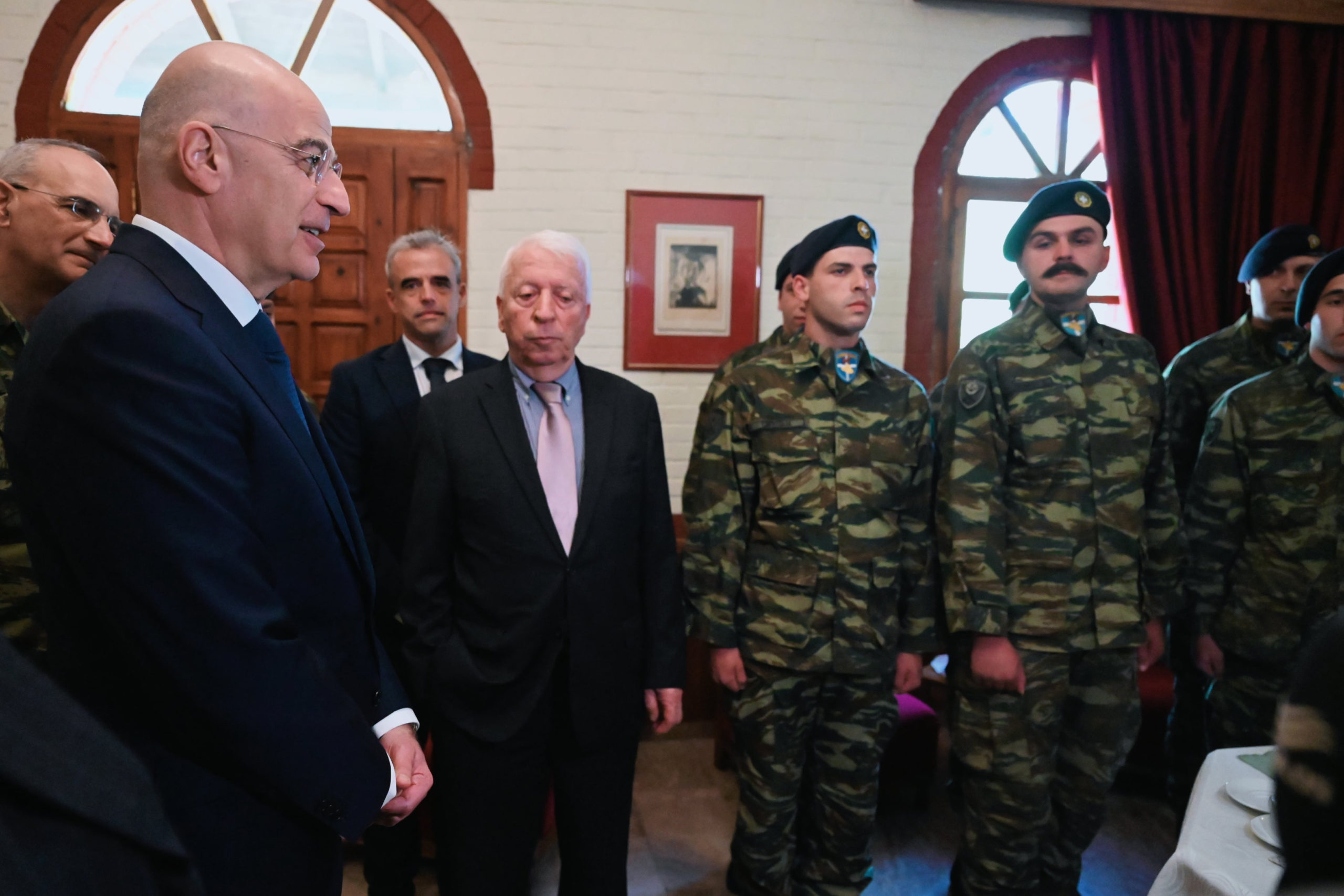 Νίκος Δένδιας, Λέσβος