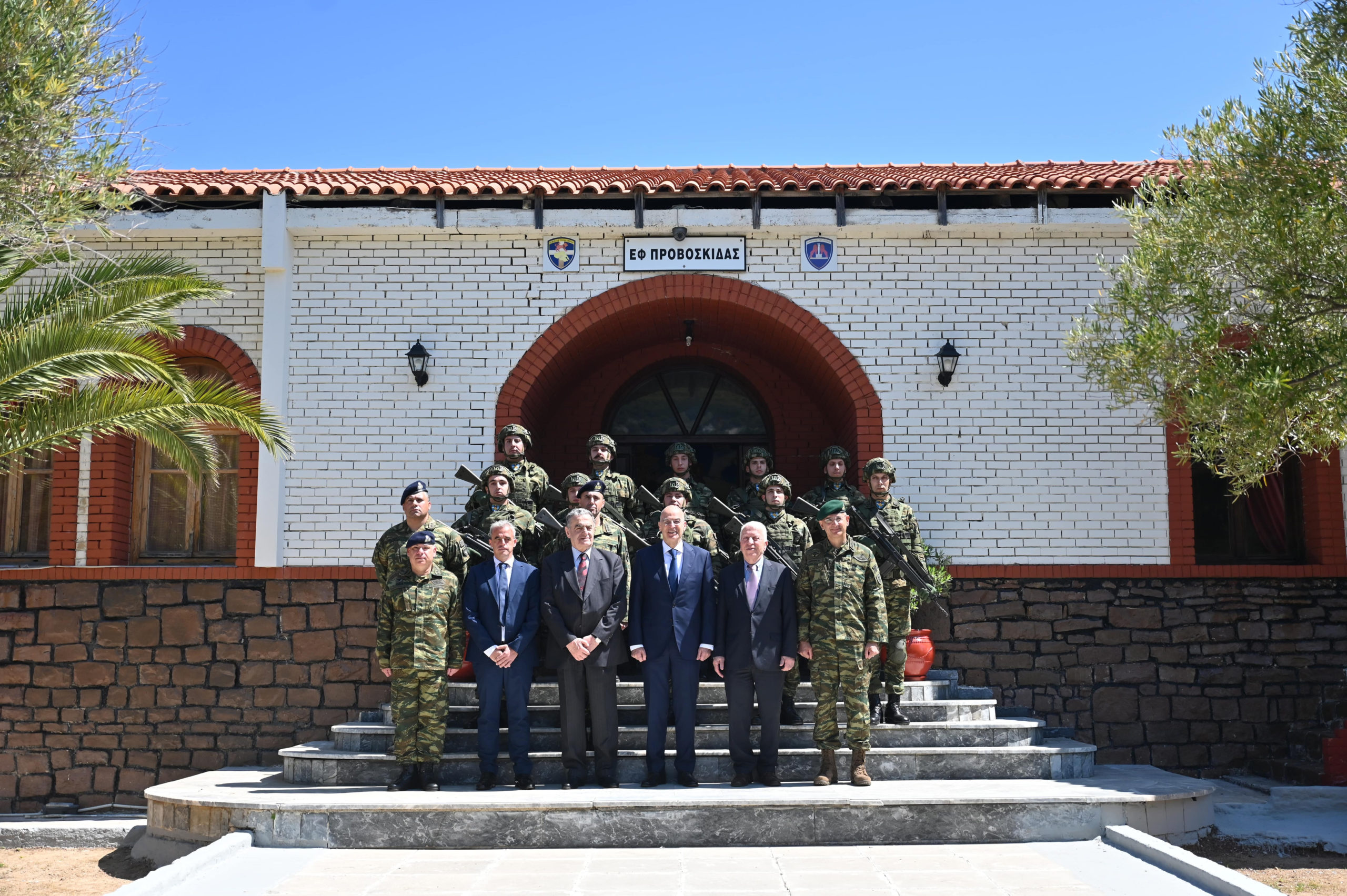 Νίκος Δένδιας, Λέσβος