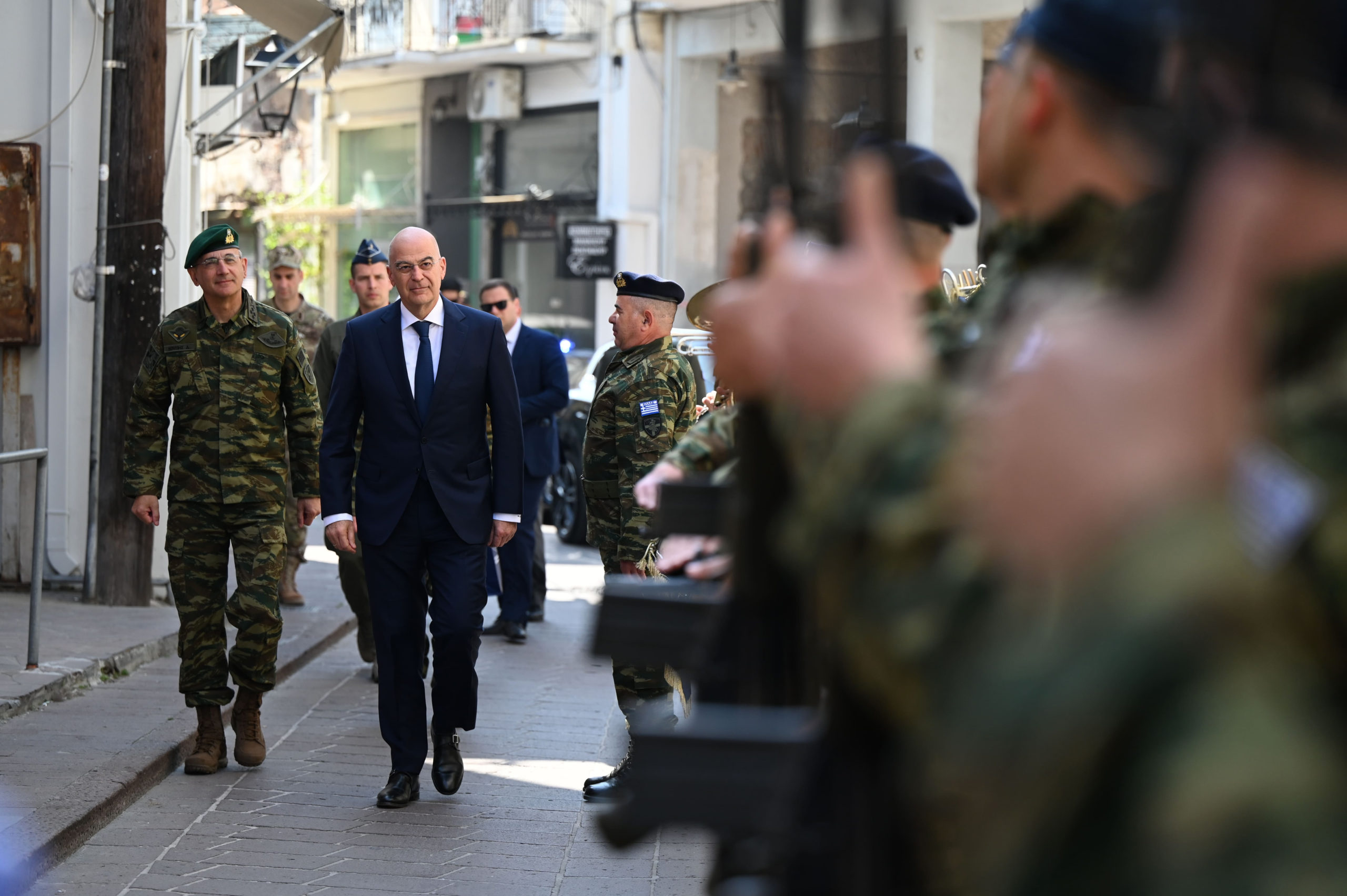 Νίκος Δένδιας, Λέσβος