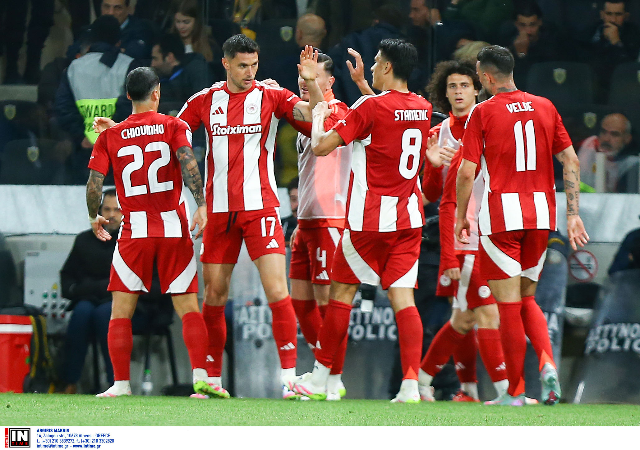 ΑΕΚ – Ολυμπιακός 0-2: Οι Πειραιώτες «πλήγωσαν» ξανά την Ένωση