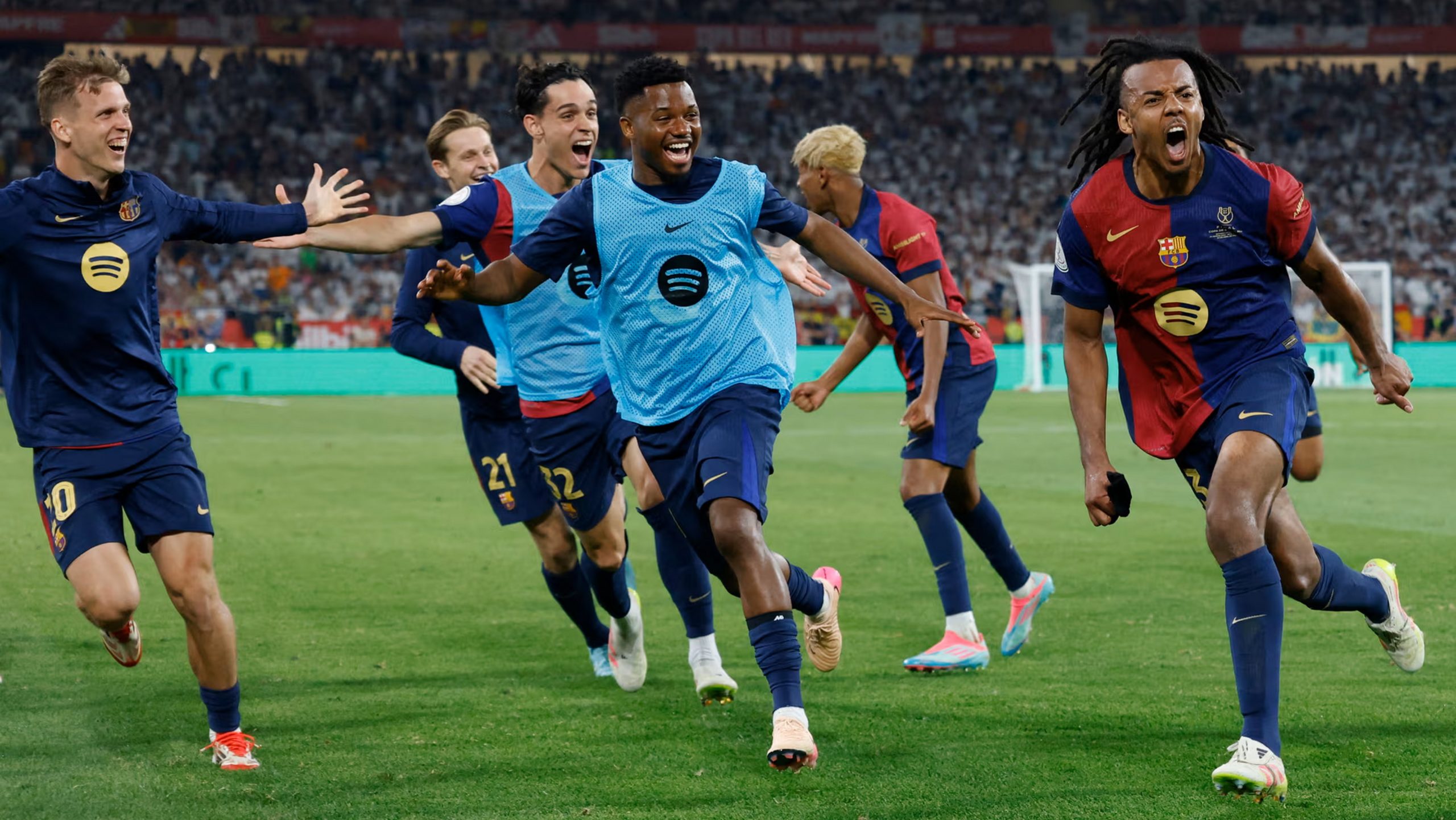 Μπαρτσελόνα – Ρεάλ Μαδρίτης 3-2: Με… ήρωα τον Ζιλ Κουντέ οι Καταλανοί κατέκτησαν το κύπελλο Ισπανίας για 32η φορά στην ιστορία τους