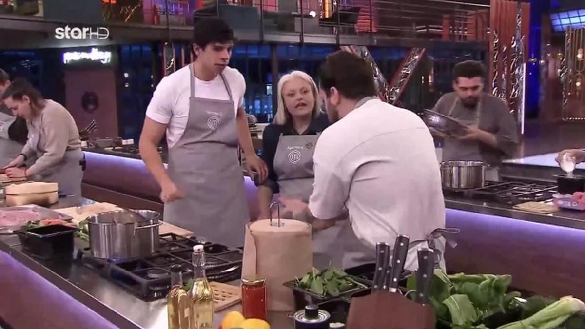 MasterChef 2025: Ένταση και φωνές ανάμεσα σε Χριστιάνα, Λευτέρη και Νέστορα – «Δώστε μου σημασία, είμαι αρχηγός»