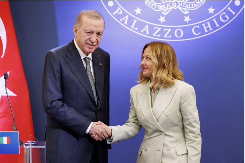 Ερντογάν- Μελόνι