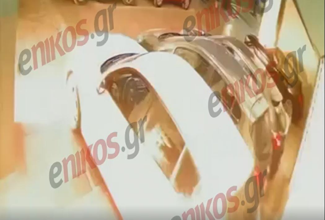 Βίντεο ντοκουμέντο από την έκρηξη βόμβας έξω από τα γραφεία της Hellenic Train