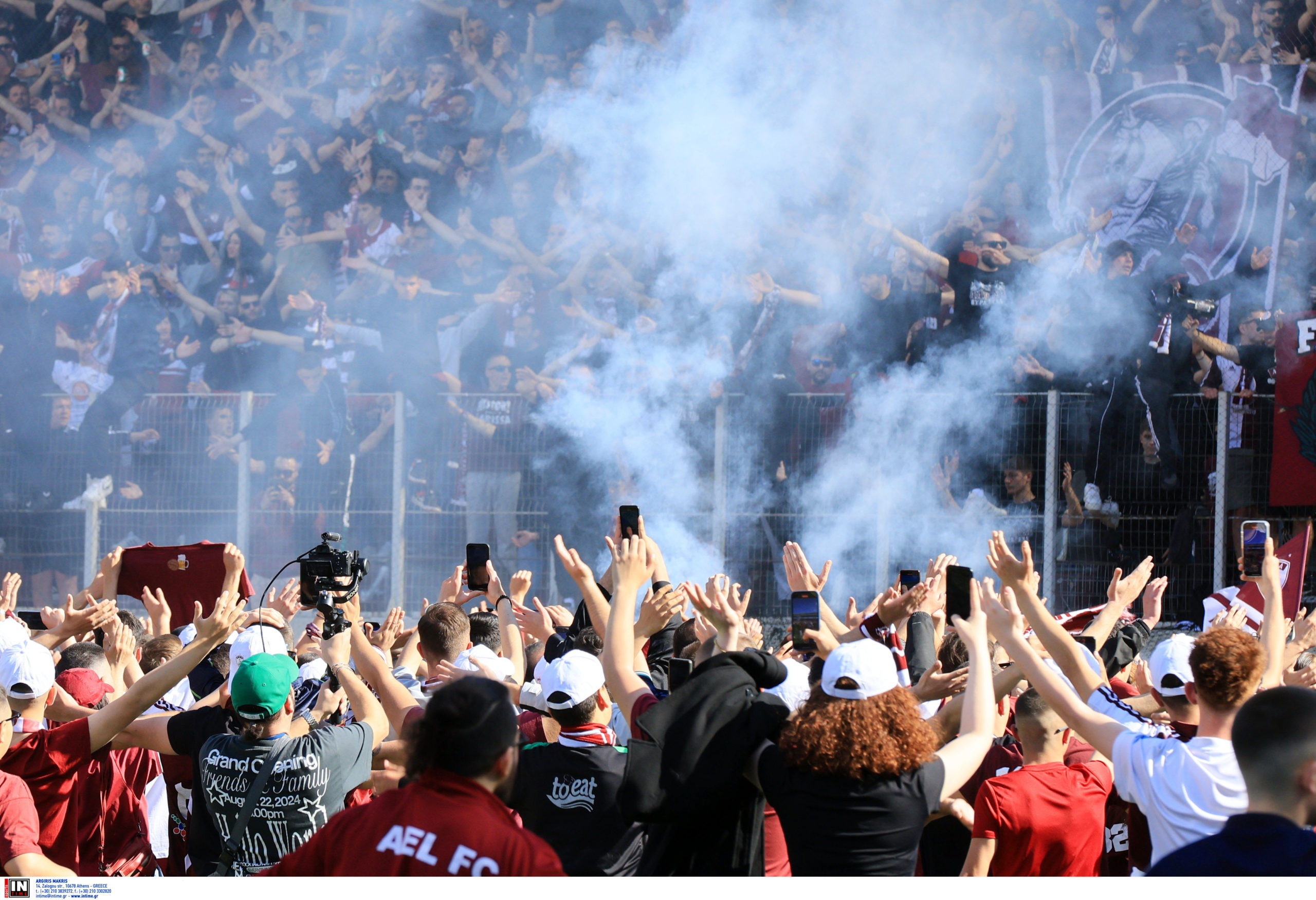 ΑΕΛ-ΠΑΣ Γιάννινα 5-0: Φιέστα ανόδου με επιβλητική «πεντάρα» – Πάρτι σε γήπεδο και εξέδρα – ΦΩΤΟ και ΒΙΝΤΕΟ