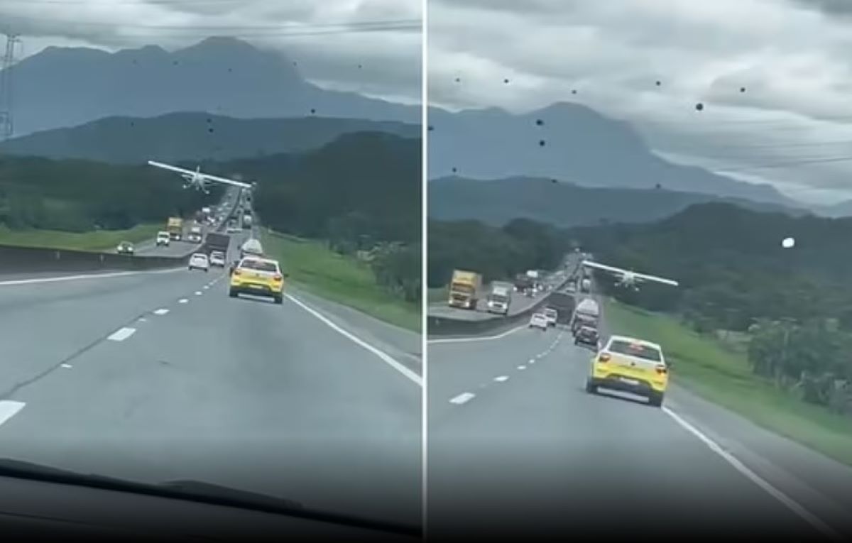 Βίντεο: Αεροσκάφος προσγειώνεται σε αυτοκινητόδρομο ανάμεσα σε οχήματα