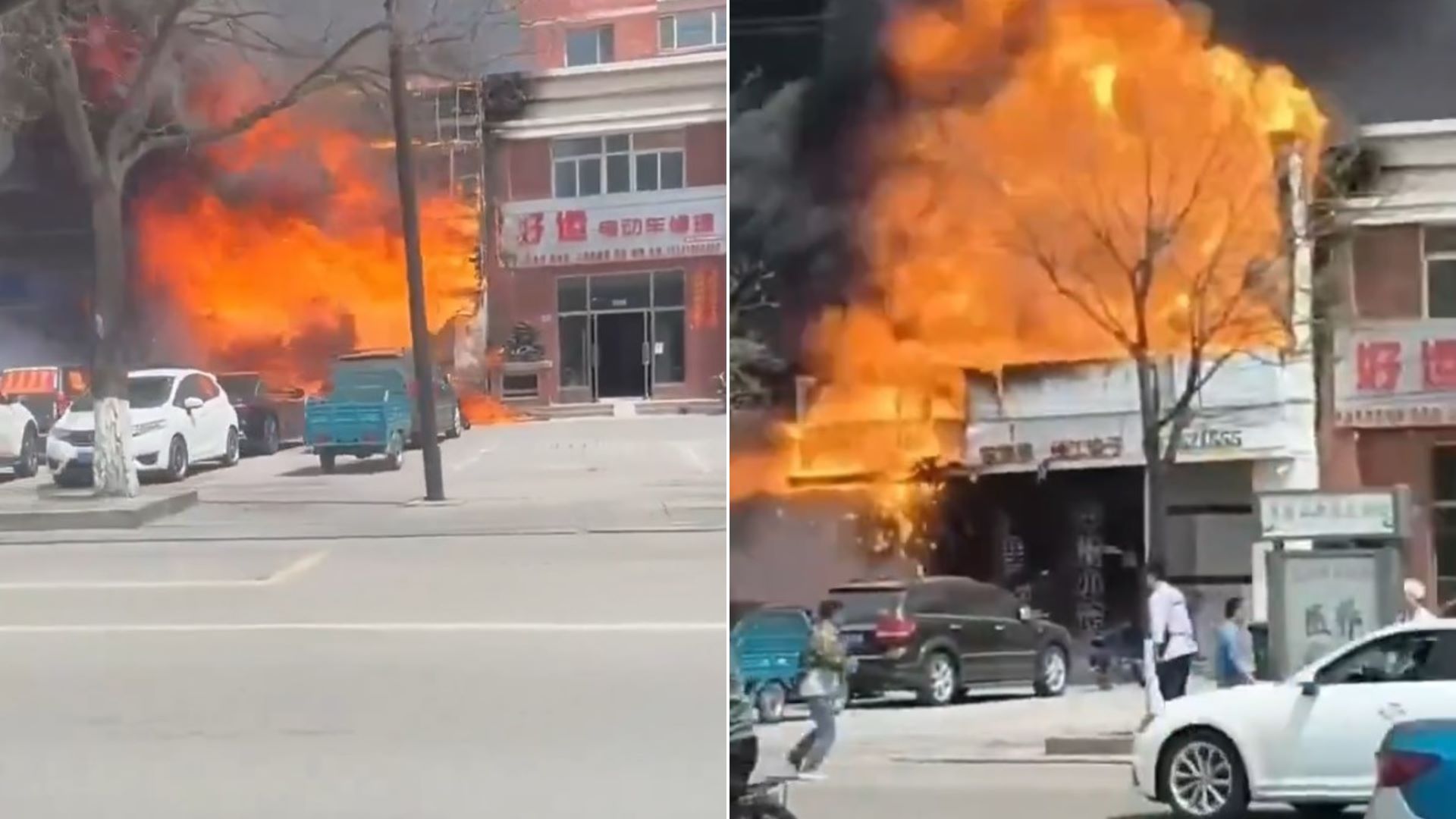 Κίνα: Τουλάχιστον 22 νεκροί από μεγάλη φωτιά σε εστιατόριο – Συγκλονιστικά βίντεο