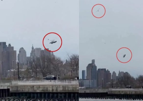 ελικόπτερο Νέα Υόρκη συντριβή ποταμός Χάντσον