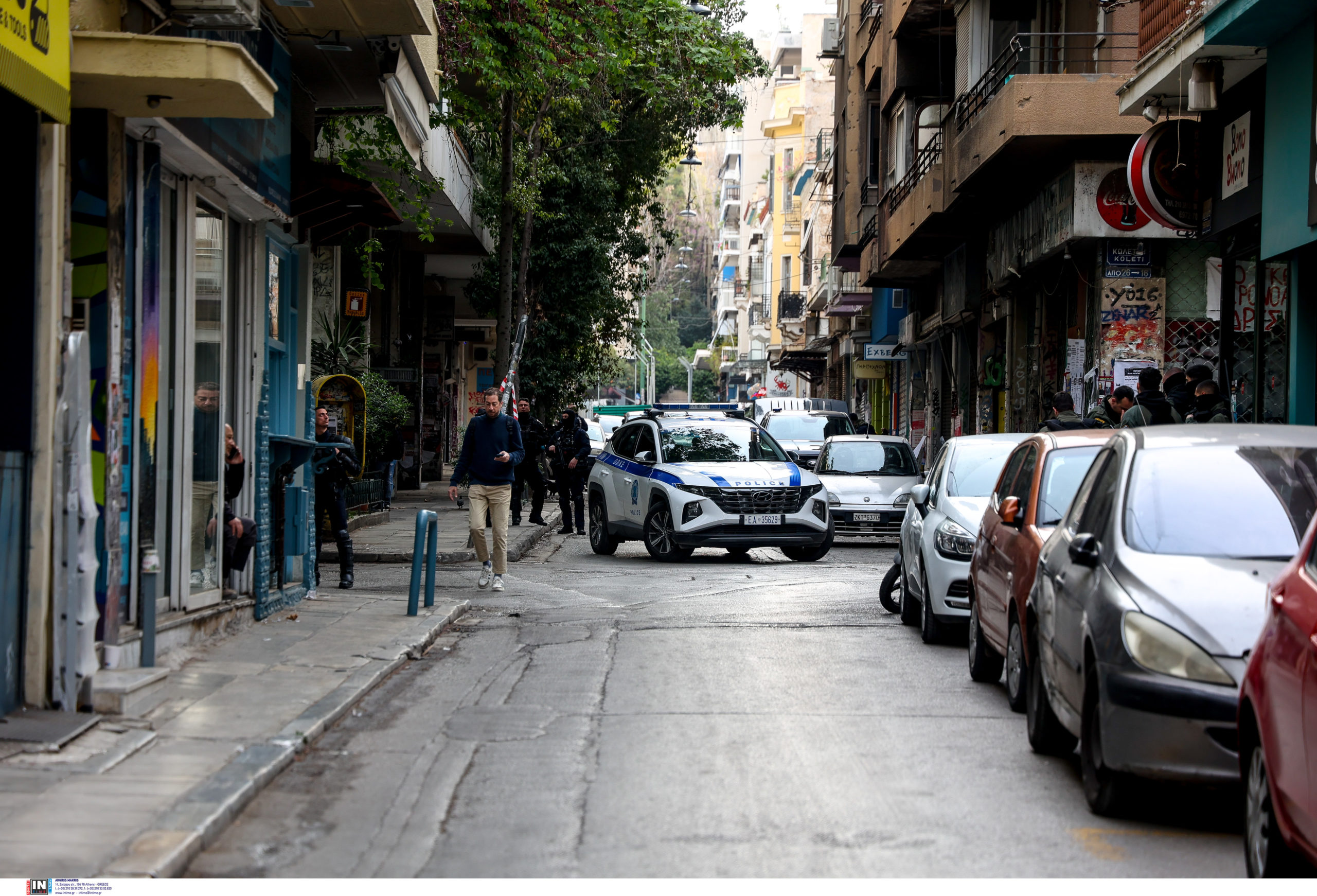 Εξάρχεια Αστυνομική Επιχείρηση