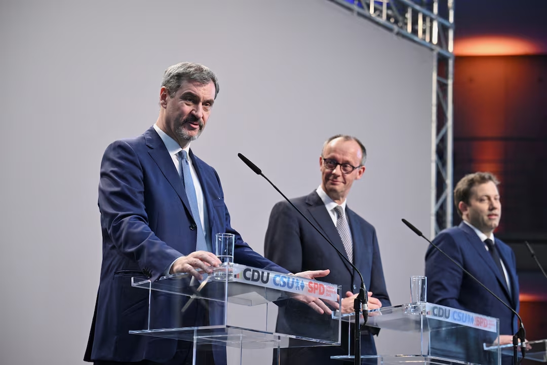 Γερμανία: Τι περιλαμβάνει η συμφωνία CDU/CSU και SPD για σχηματισμό κυβέρνησης – Το «ηχηρό μήνυμα» του Μερτς, ο διαμοιρασμός υπουργείων και τα πρώτα νέα μέτρα