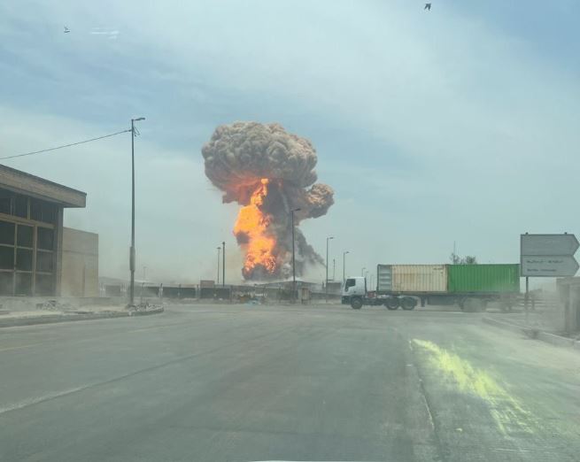 Ιράν, έκρηξη