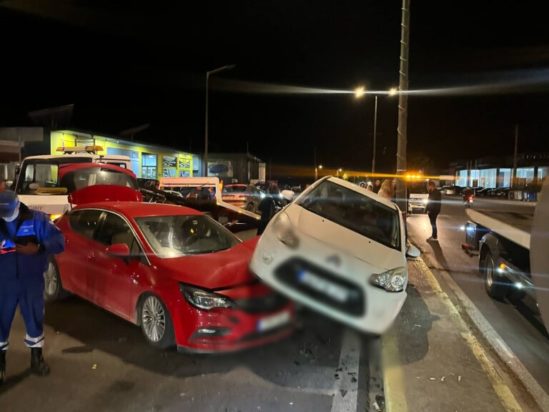 Καραμπόλα 7 οχημάτων στην Καλαμάτα